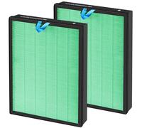 Vital 100S Filtro di ricambio per purificatore d'aria LEVOIT Smart WiFi Vital 100S, 3 in 1 H13 True HEPA e filtri a carbone attivo ad alta efficienza, parte # Vital 100S-RF, confezione da 2