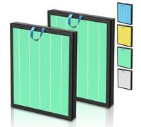 Vital 200S Filtro di ricambio per purificatore d'aria LEVOIT Vital 200S Vital 200S-P, H13 True HEPA e filtro a carbone attivo ad alta efficienza, Vital 200S-RF-TX (LRF-V201-GUS), confezione da 2,