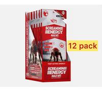 Vital 4U Screamin Energy Max Hit, Panax Ginseng Energy Shot Caffè Mocha, 12ct.