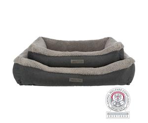 Vital Bett Bendson 110 × 85 cm dunkelgrau/hellgrau