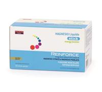 Vital Factors Reinforce - Magnesio Liquido Integratore Alimentare, 20 stick