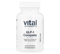 Vital Nutrients GLP-1 Complete, amido resistente e complesso probiotico - 60 capsule vegane