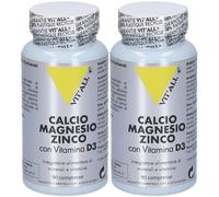 Vital Plus Calcio Magnesio Zinco Con Vitamina D3 90 Compresse 2x150 g