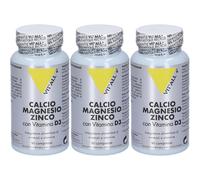 Vital Plus Calcio Magnesio Zinco Con Vitamina D3 90 Compresse 3x150 g