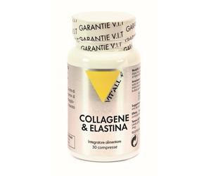 VITAL PLUS Integratore Collagene & Elastina per pelle e articolazioni, 30cpr