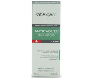 Vitalcare Anticaduta Shampoo Uomo Con Estratto Di Ginseng 250 Ml