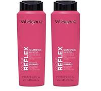 Vitalcare | Colour Reflex - Shampoo Protettivo per Capelli Colorati, con Meches o Trattati, con Vitamina E e Proteine Della Seta, per Capelli più Morbidi e Brillanti, 500 ml (Confezione da 2)