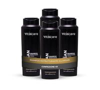 Vitalcare | Imperial Argan - Shampoo Capelli Ristrutturante, per Capelli Secchi e Danneggiati, Shampoo Ristrutturante con Olio d'Argan, 4 x 500 ml
