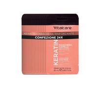 Vitalcare | Keratin - Maschera Capelli Rinforzante, per Capelli Fragili e Stress