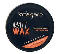 Vitalcare | Matt Wax - Cera con Effetto Opaco, Cera per Capelli Uomo Professionale, per Capelli più Scolpiti e Definiti, 100 ml