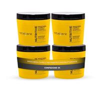 Vitalcare | Nutritive - Maschera Capelli Nutriente e Ristrutturante, Trattamento per Capelli Secchi e Spenti, con Ceramidi Vegetali e Pantenolo, 4 x 500 ml