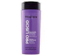 Vitalcare | PRO Liscio - Balsamo Disciplinante per Capelli Crespi e Difficili da Lisciare, con Cheratina e Olio di Avocado, per Liscio Perfetto e Libero dal Crespo, 250 ml