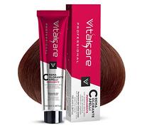 Vitalcare Professional - Colorazione Permanente Professionale, Crema Colorante Capelli, Tintura Capelli con Proteine della Seta, n° 6/4, Biondo Scuro Rame, 100ml