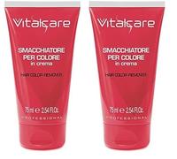 Vitalcare | Smacchiatore Epidermico per Capelli, Rimuovi Residui di Colore, Smacchiatore in Crema, Rimuovi Colorante Capelli, 75 ml (Confezione da 2)