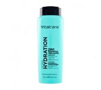 Vitalcare | Ultra Hydration - Shampoo e Balsamo Idratante, Shampoo Due in Uno per Capelli da Normali a Secchi, con Semi di Lino e Avocado, 500 ml