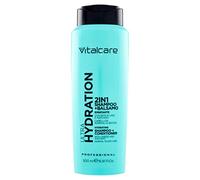 Vitalcare | Ultra Hydration - Shampoo e Balsamo Idratante, Shampoo Due in Uno per Capelli da Normali a Secchi, con Semi di Lino e Avocado, 500 ml