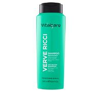 Vitalcare | Verve - Shampoo Ravvivaricci, Shampoo per Capelli Ricci o Mossi, con Elastina e Collagene, Aiuta a Definire ed Esaltare i Ricci, 500 ml