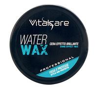 Vitalcare | Water Wax - Cera con Effetto Brillante, Cera per Capelli Uomo Professionale, per Capelli più Scolpiti e Definiti, 100 ml