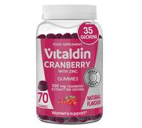 VITALDIN Cranberry Gummies Integratore di 500 mg di estratto di Mirtillo Rosso