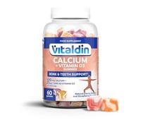 VITALDIN Gommose di Calcio e Vitamina D3 - Bambini e Adulti - 60uds