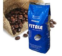 Vitale Caffè in Grani 1 Kg. Miscela 100% Arabica Aroma e Gusto Sublime Metodo di tostatura Tradizionale Classica Napoletana