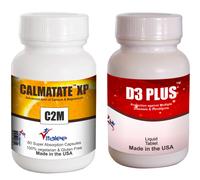 Vitalee Nanomed Bone Combo Pack Vitamina D3 Plus & Calmatate XP 2x60ct