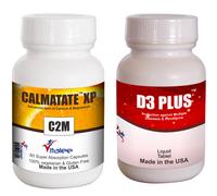 Vitalee Nanomed Bone Combo Pack Vitamina D3 Plus & Calmatate XP 2x60ct