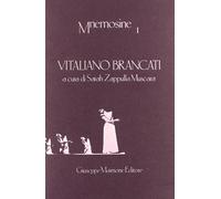 Vitaliano Brancati di S. Zappulla Muscarà, 1986, Maimone Editore