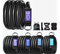 VITALIC Set Premium di Bande di Resistenza - Resistance Bands - Fasce