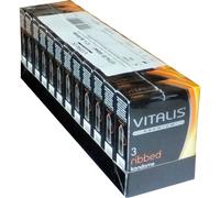 Vitalis PREMIUM *Ribbed* 36 pz Preservativi