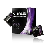 Vitalis strong, confezione da 3 preservativi 3 pz Preservativi
