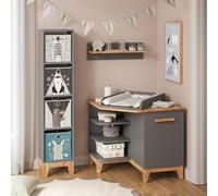 VitaliSpa Fasciatoio Malia, Grigio/Artisan, 85 x 85.2 cm
