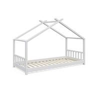 VitaliSpa Letto montessori bambini Design, Bianco, 90x200 cm
