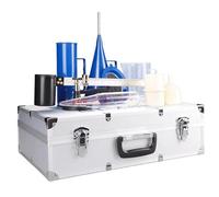 VitalisWorks Kit viscosimetro Portatile per fanghi, Kit per Test di Sospensione, idrometro e viscosimetro per fanghi, con Scatola in Alluminio, reometro di precisione per analisi di Laboratorio