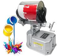 VitalisWorks Miscelatore Pneumatico per agitatore di Vernice da 1-5 Litri, agitatore Pneumatico Pneumatico per Vernice, 15 Minuti/barile Miscelazione Rapida, 0-500 Volte/min