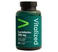 Vitalized Lactoferrin+, Lattoferrina 200 mg, 60 capsule