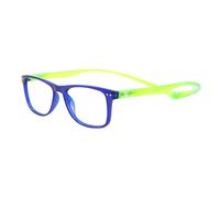 Vitallite 499 Occhiali da lettura con Lenti anti-luce blu, antiriflesso e asta lunga per aggancio sicuro, Blu-Verde, +2.00, Unisex