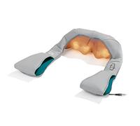 VITALmaxx Massaggiatore Shiatsu per il Collo | Massaggiatore con calore per spalle, collo, schiena e gambe | Massaggio impastante 3 in 1, massaggio vibratorio e terapia del calore [turchese]