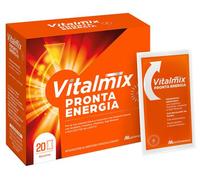 VITALMIX Integratore Pronta Energia Arginina Creatina Vitamine e Sali Minerali 20 bustine da 10,7 g
