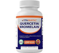 Vitamatic Quercetina Con Bromelina 120 Vegcaps 800mg 2400GDU