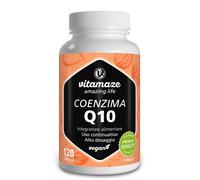 Vitamaze® Coenzima Q10 200 mg per Capsula Vegano 120 Capsule per 4 Mesi