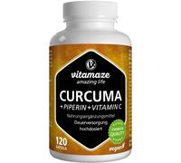 Vitamaze CURCUMA + Piperina + Vitamina C 120 pz Capsule