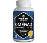 Vitamaze® Omega 3 1000Mg per 1 Capsula (Per 3 Mesi) Alto Dosaggio, Puro Olio Di