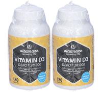 Vitamaze Vitamina D3 20000UI Compresse Set da 2 2x108 g Compresse