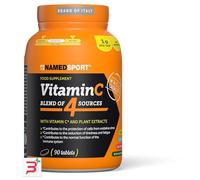 Named Sport Vitamin C 4 Natural Blend Integratore Alimentare, 90 Compresse da 1g