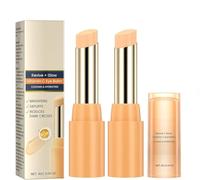 Vitamin C Eye Cream Stick,Brighten Vitamin C Eye Balm,Moisturised Glow Eye Care Stick,Anti Wrinkle Eye Cream Sticks for Puffy Eyes,Cooling & Hydrating Eyes Creams Moisturizer Balms (2)
