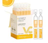 Vitamin C Serum for Face,Hydrate and Firm Skin,Moisturizing Vitamin E,Smoothing Dry/Sensitive Skin Dull and Dry Skin,Face Serum for Women,25 Ampoules