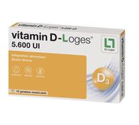 Vitamin D-Loges 15 Gel-Tabs per il benessere delle ossa