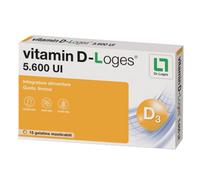 Biofarmex VITAMIN D-LOGES 15 GELATINE MASTICABILI GUSTO LIMONE