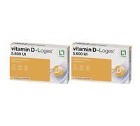 Vitamin D-Loges 30Gel-Tabs Set da 2 2x30 pz Caramelle